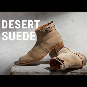 John Varvatos Desert Suede Boots